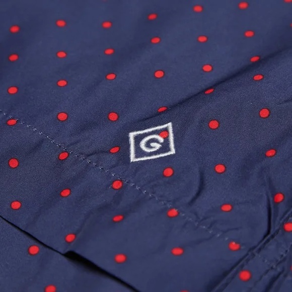 GANT Rugger Slim-Fit Dot Swim Trunks, Size M - Picture 4 of 11
